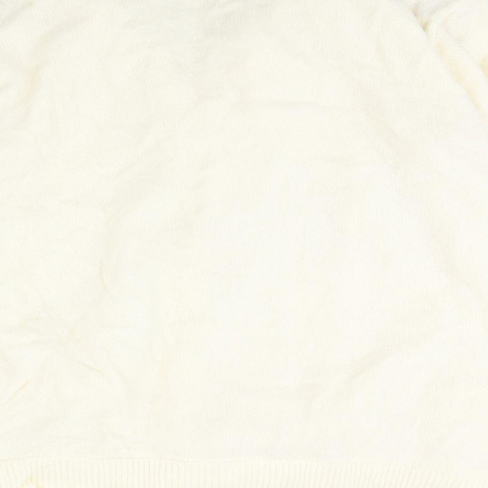 Nutshell Womens Ivory Jacket Size L