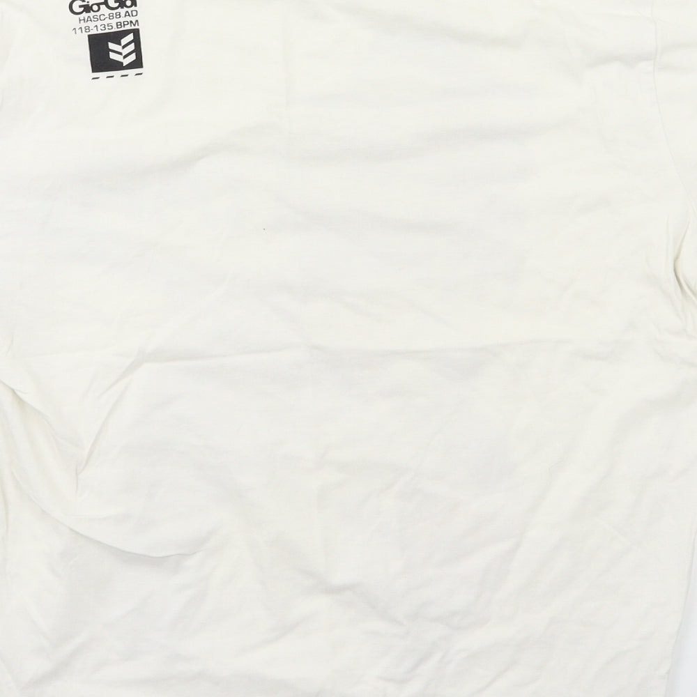 Gio-Goi Mens White T-Shirt Size M