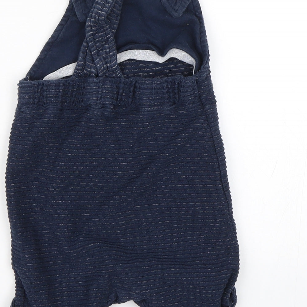 Primark Baby Blue Dungaree One-Piece Size 9-12 Months