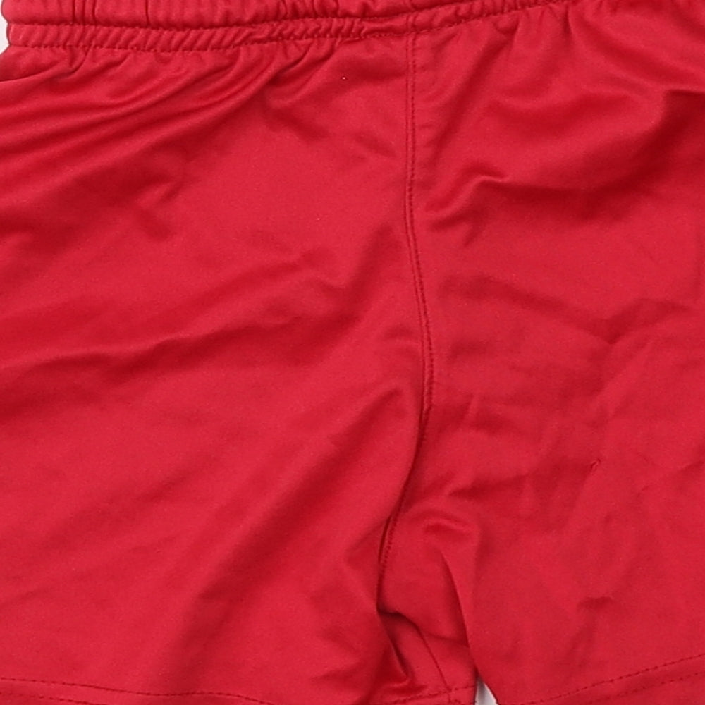 FCB Boys Red Shorts Size 6 Years - FCB