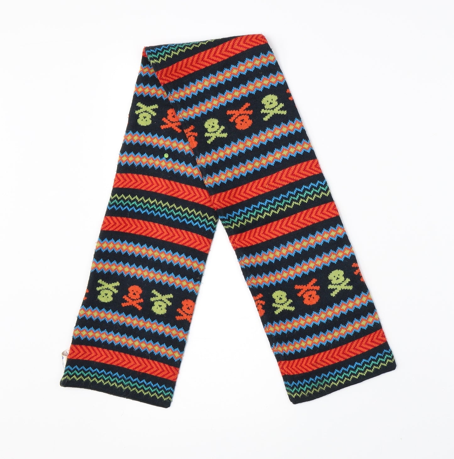 Lady Bird Boys Multicoloured Striped Scarf Size Regular