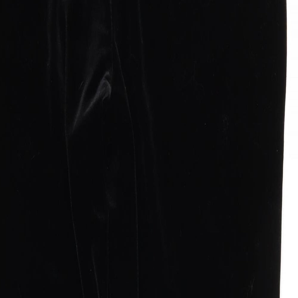 TU Womens Black Trousers Size 8 L36 in