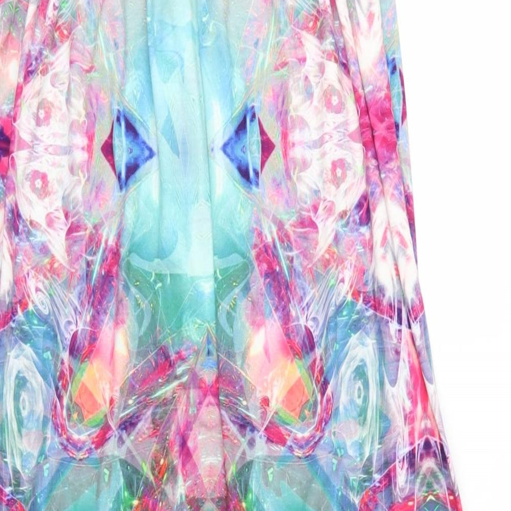 Buly Womens Multicoloured Geometric A-Line