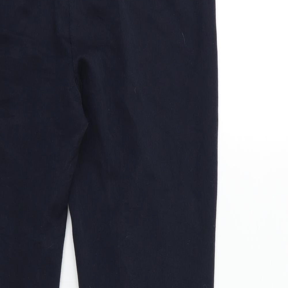 Preworn Womens Blue Trousers Size 30 in L28 in