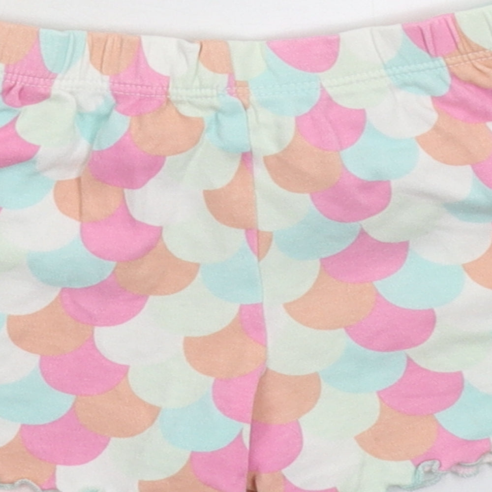 George Baby Multicoloured Geometric Babydoll Sleep Shorts Size 12-18 Months