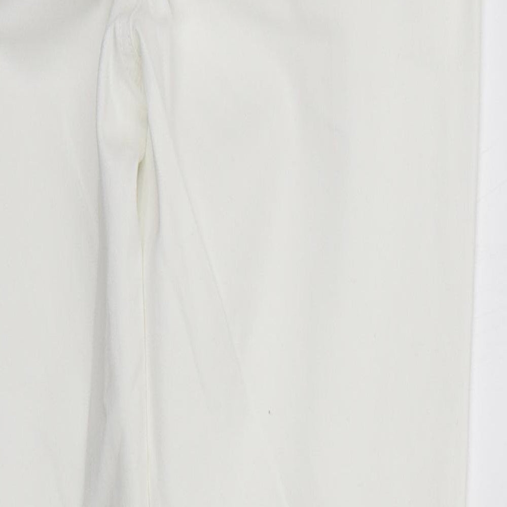 Bandolino Womens White Trousers Size 10 L26 in - washable mark