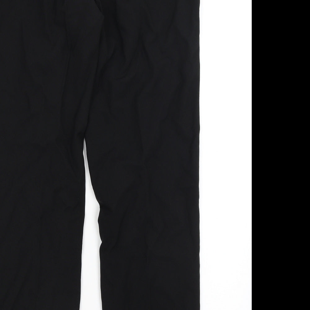 Club Class Womens Black Dress Pants Trousers Size 12 L27 in