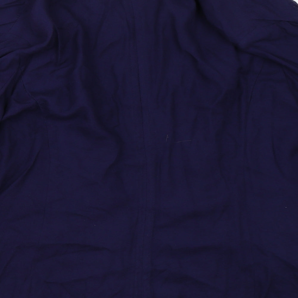 Internationale Womens Blue Jacket Size 16
