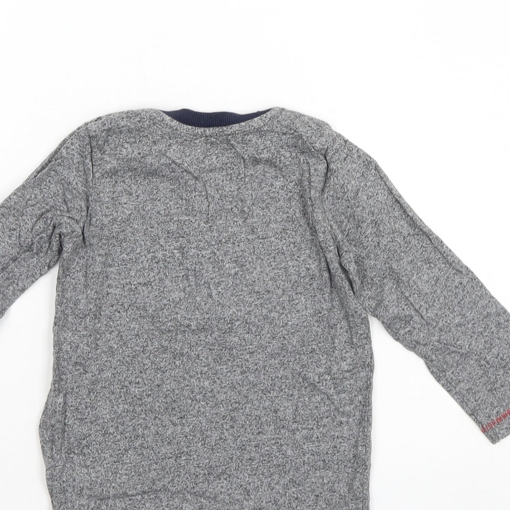 Matalan Boys Grey Pullover Jumper Size 2-3 Years