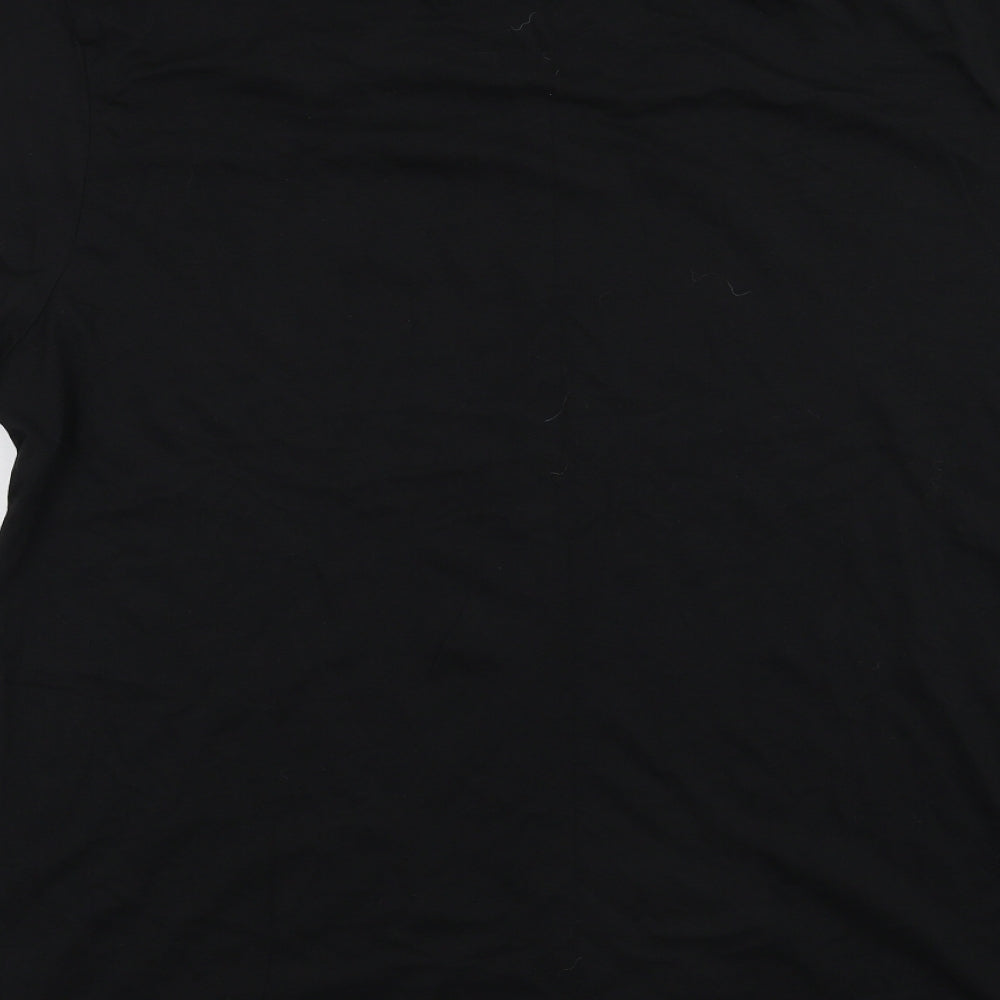 Charles Wilson Mens Black T-Shirt Size 2XL