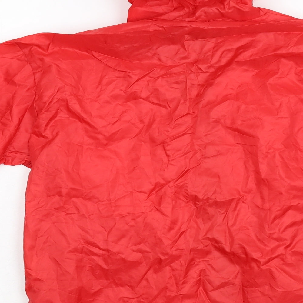 RAINY Days Boys Red Anorak Jacket Size M