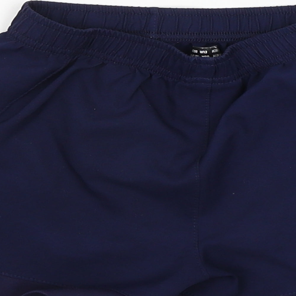 Umbro Boys Blue Jogger Trousers Size 18-24 Months - Derby County Shorts