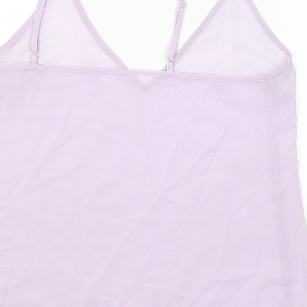 River Island Womens Purple Camisole Blouse Size 12