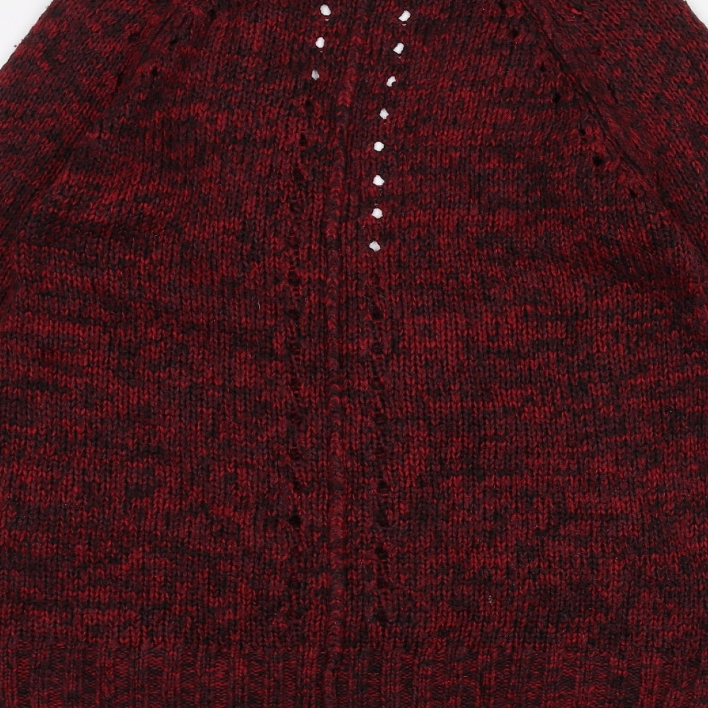 New Look Womens Red Jacket Coatigan Size 10
