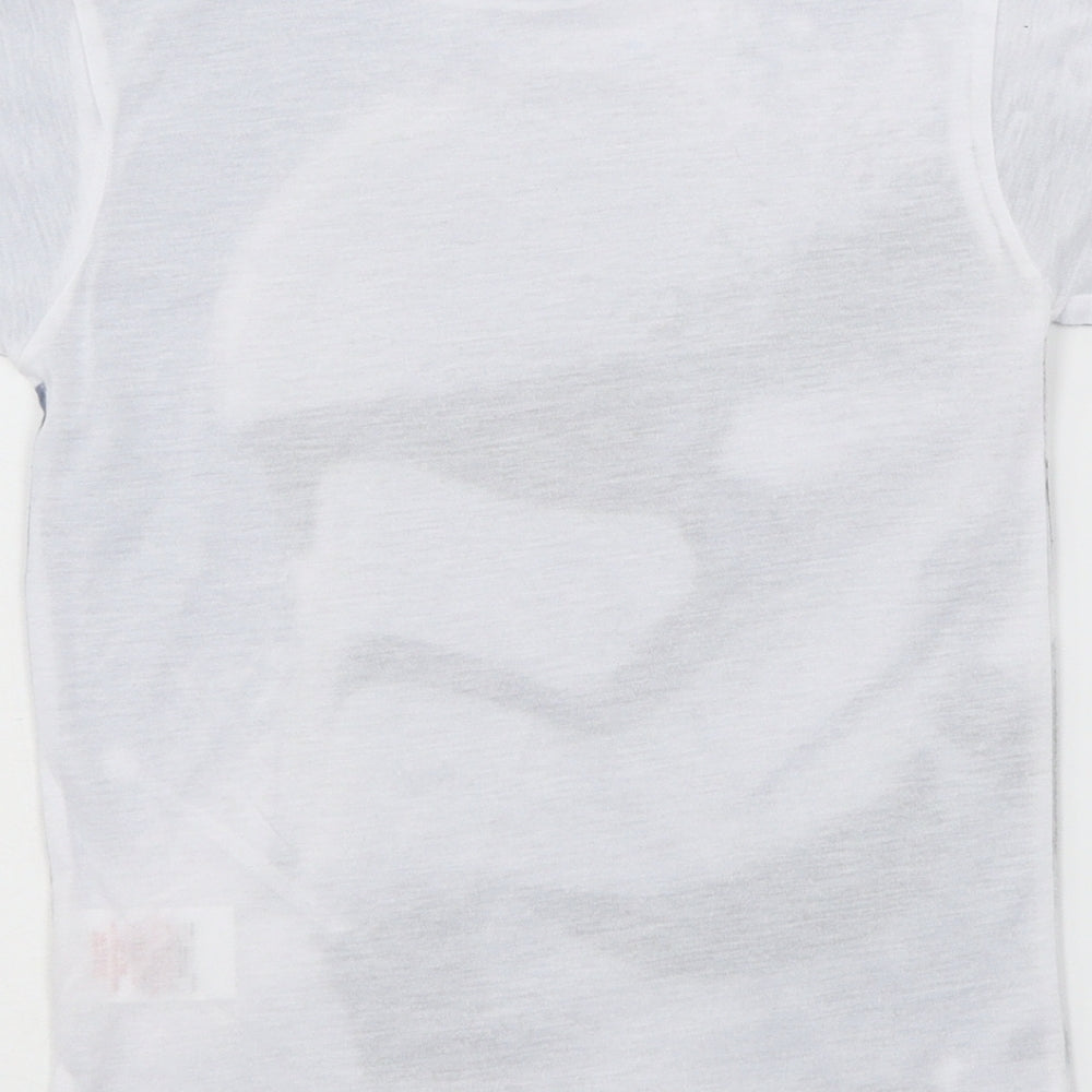 Urban 65 Outlaws Boys Blue Geometric Jersey Basic T-Shirt Size 5-6 Years