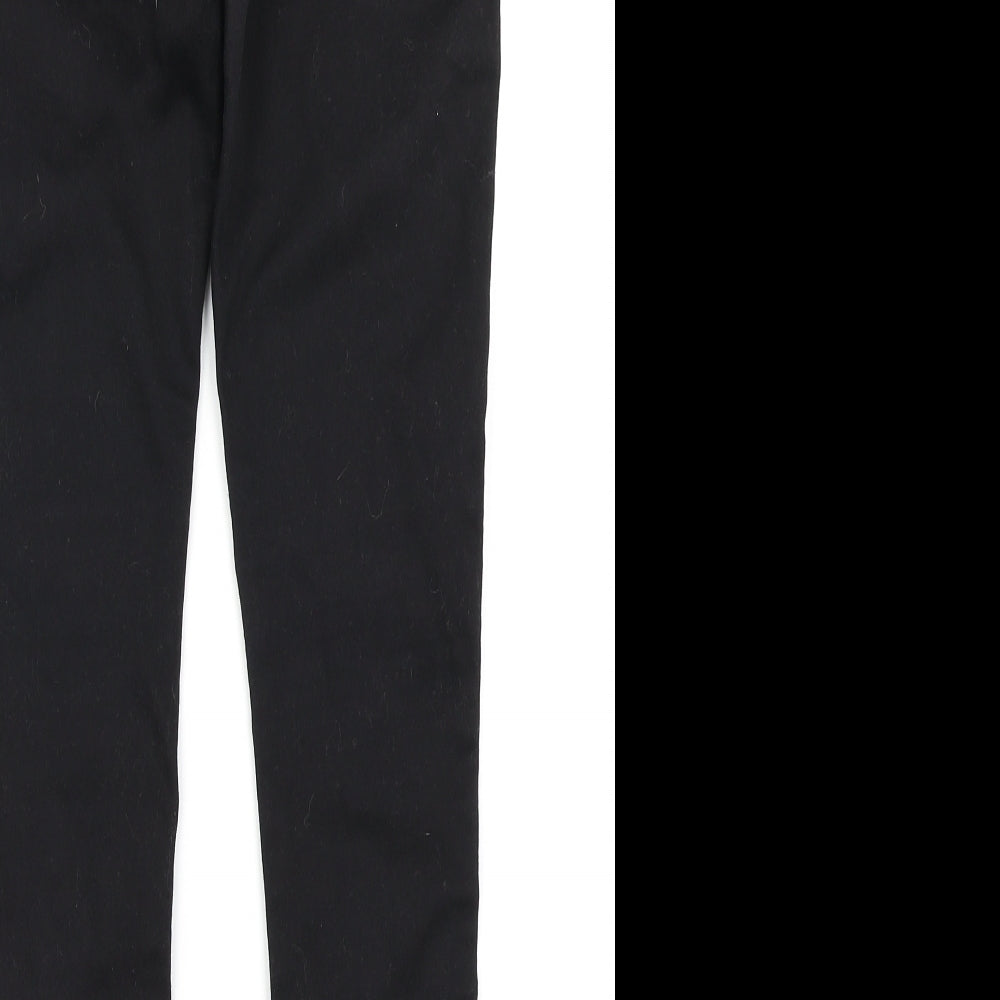 V Womens Black Denim Jegging Jeans Size 10 L27 in