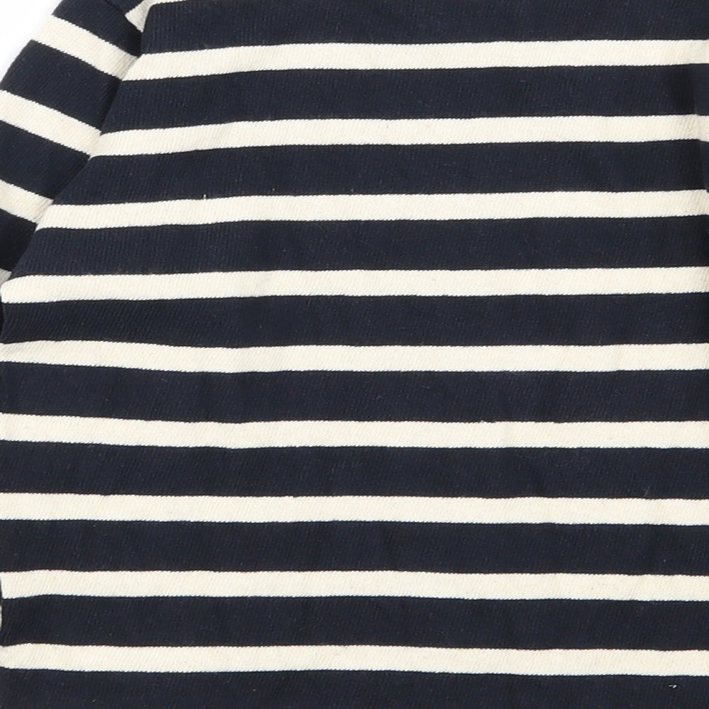 pacia mania Boys Multicoloured Striped Basic T-Shirt Size M
