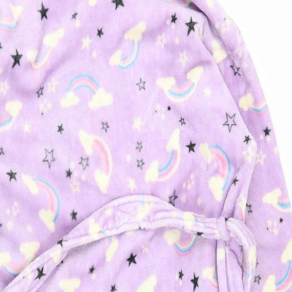 by very Girls Purple Geometric Top Robe Size 11-12 Years
