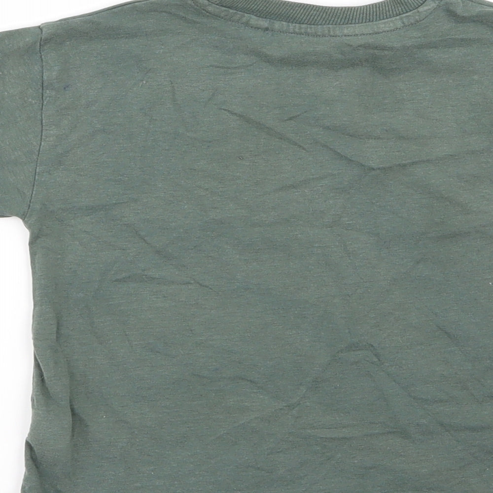 NEXT Boys Green Basic T-Shirt Size 3 Years