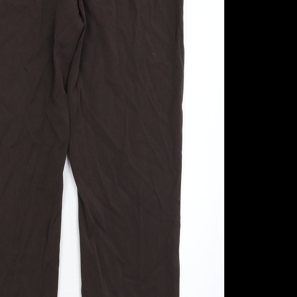 Marks and Spencer Womens Grey Trousers Size 16 L30 in