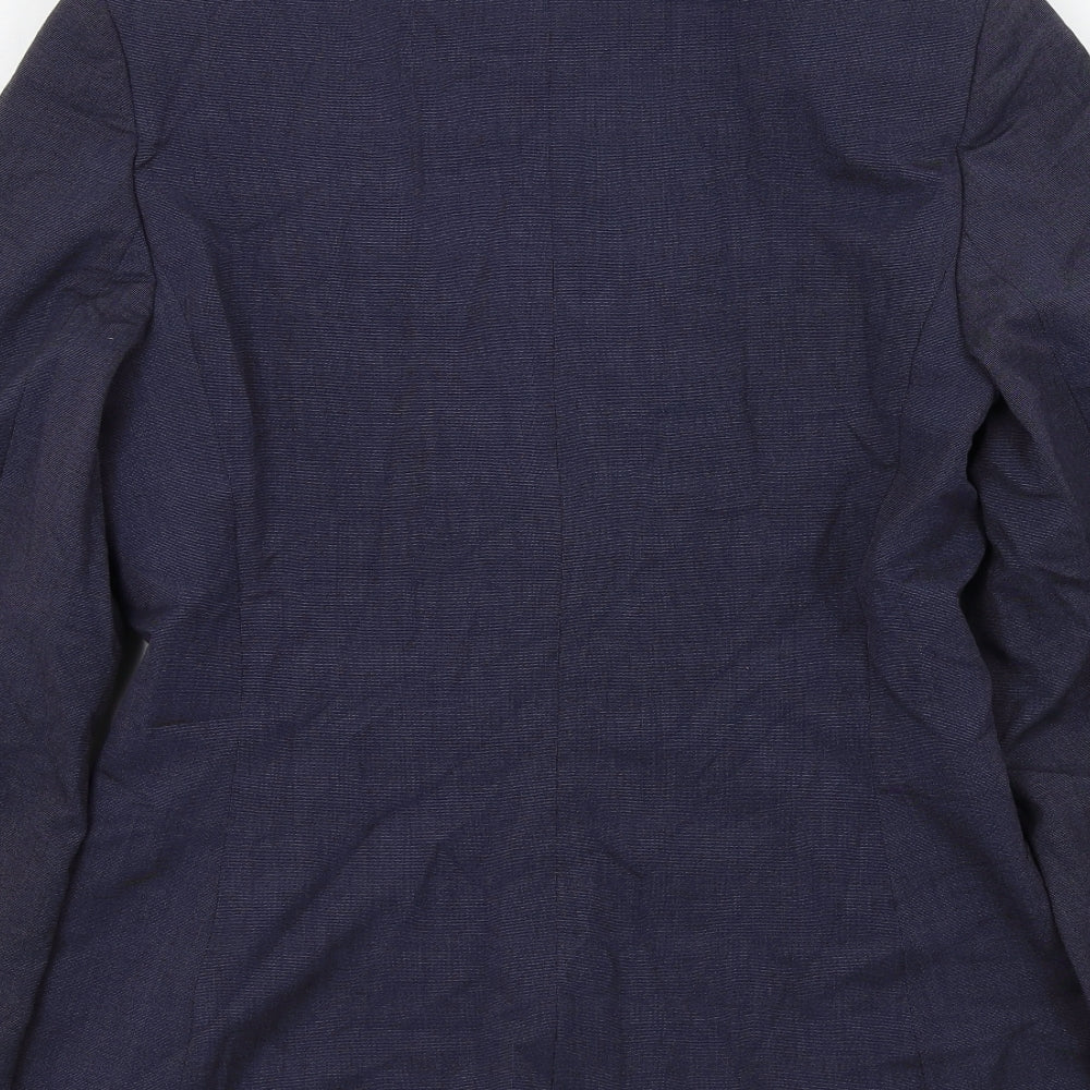 NEXT Womens Blue Colourblock Jacket Blazer Size 10
