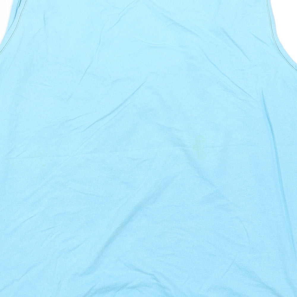 George Womens Blue Cami Pyjama Top Size 12