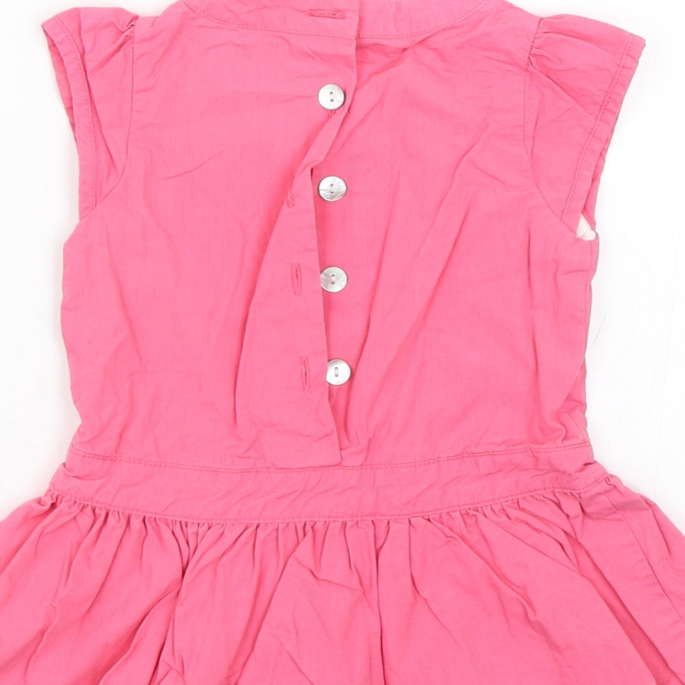 Cadet rousselle Girls Pink Tank Dress Size 18 Months