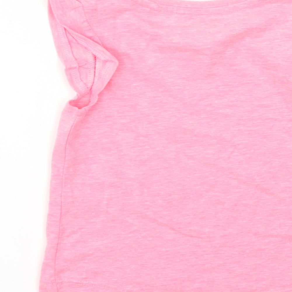 TU Girls Pink Basic T-Shirt Size 9-12 Months