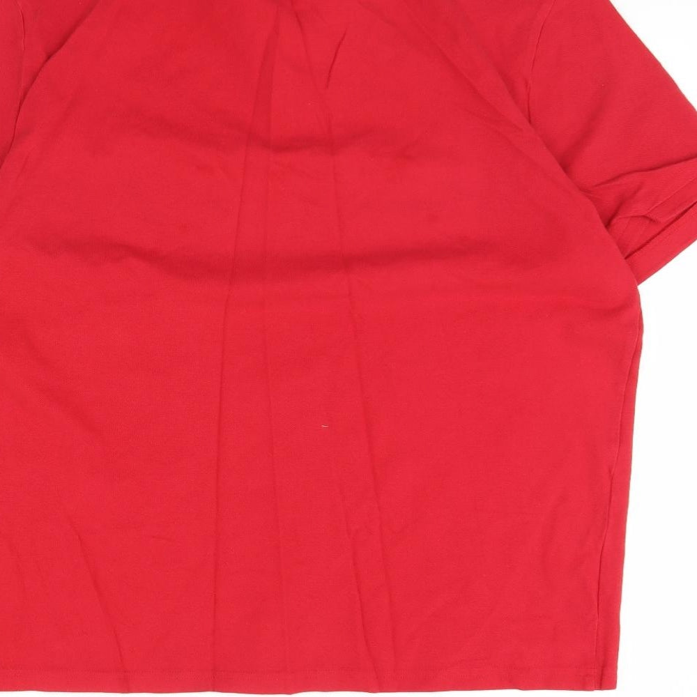 George Mens Red Polo Size 2XL