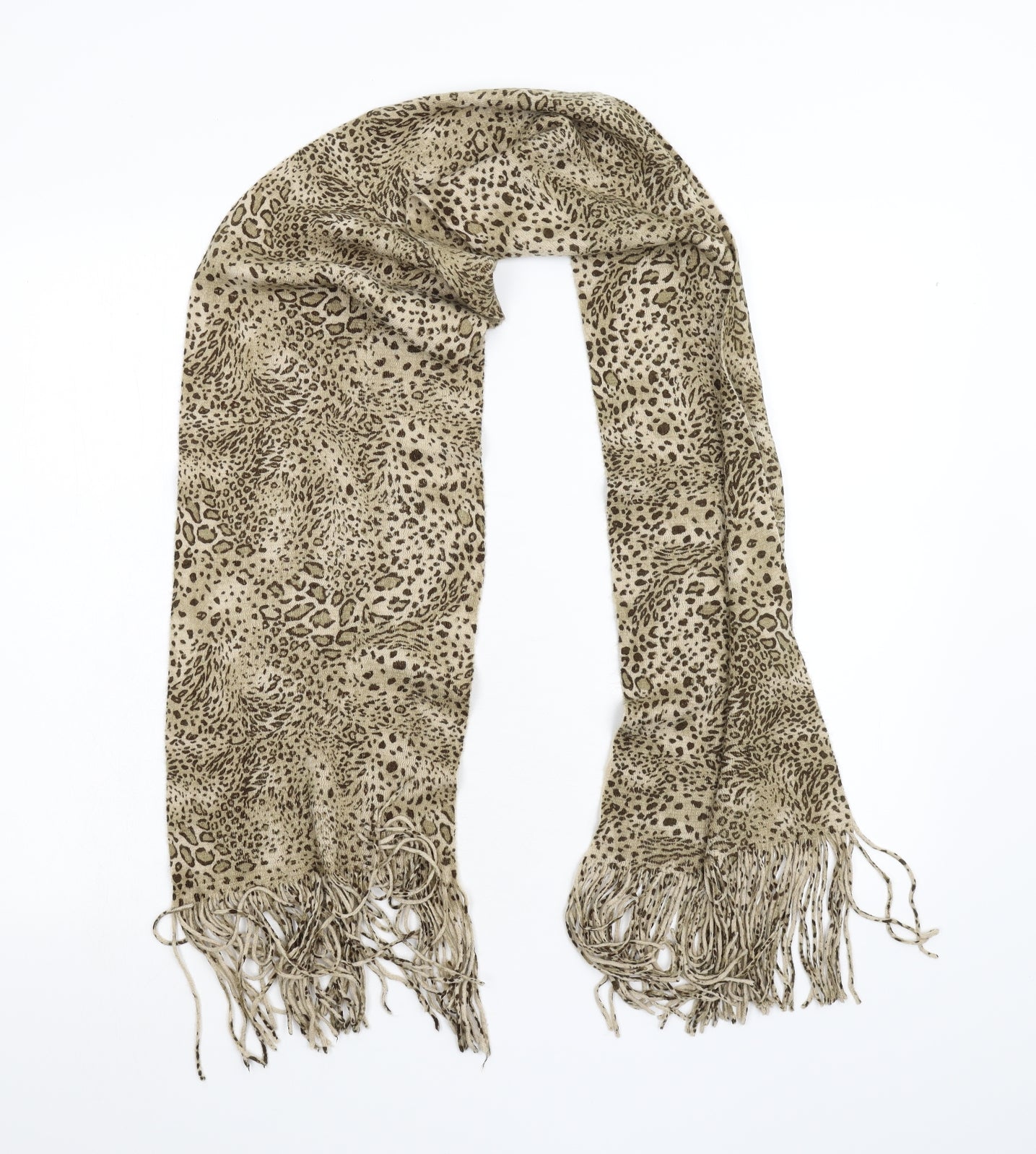 NEXT Unisex Multicoloured Animal Print Scarf