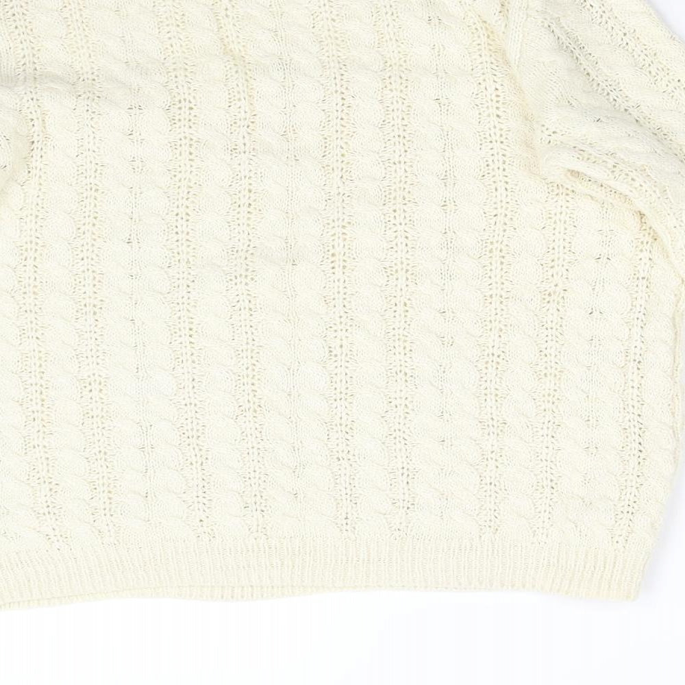 Matalan Womens Beige Pullover Jumper Size S