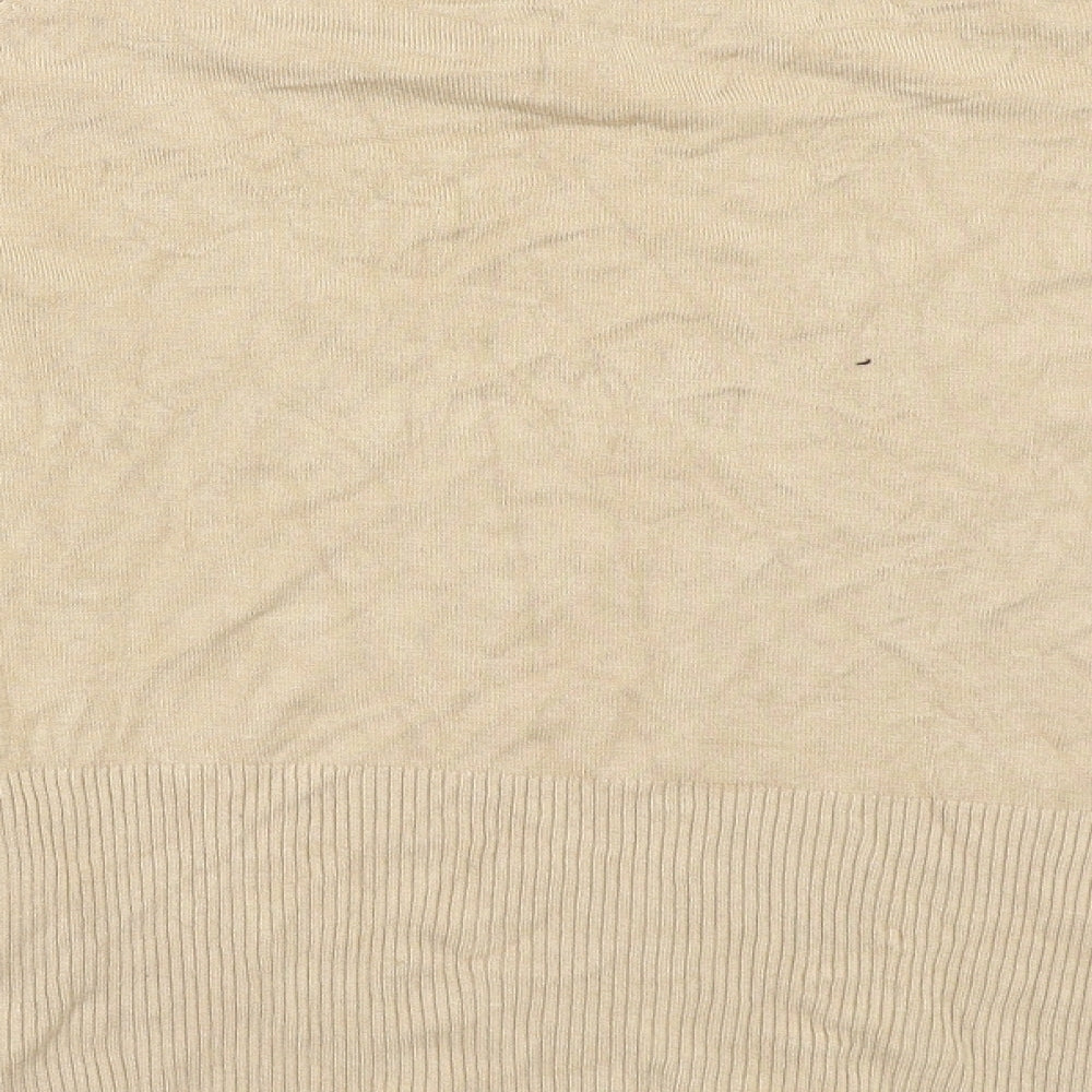 West one Womens Beige Pullover Jumper Size 14