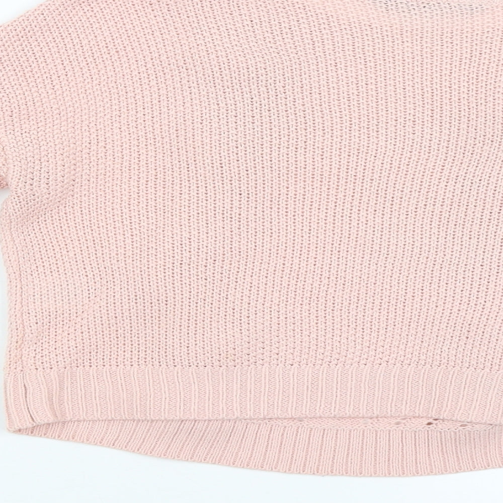 Select Womens Pink Pullover Jumper Size 6