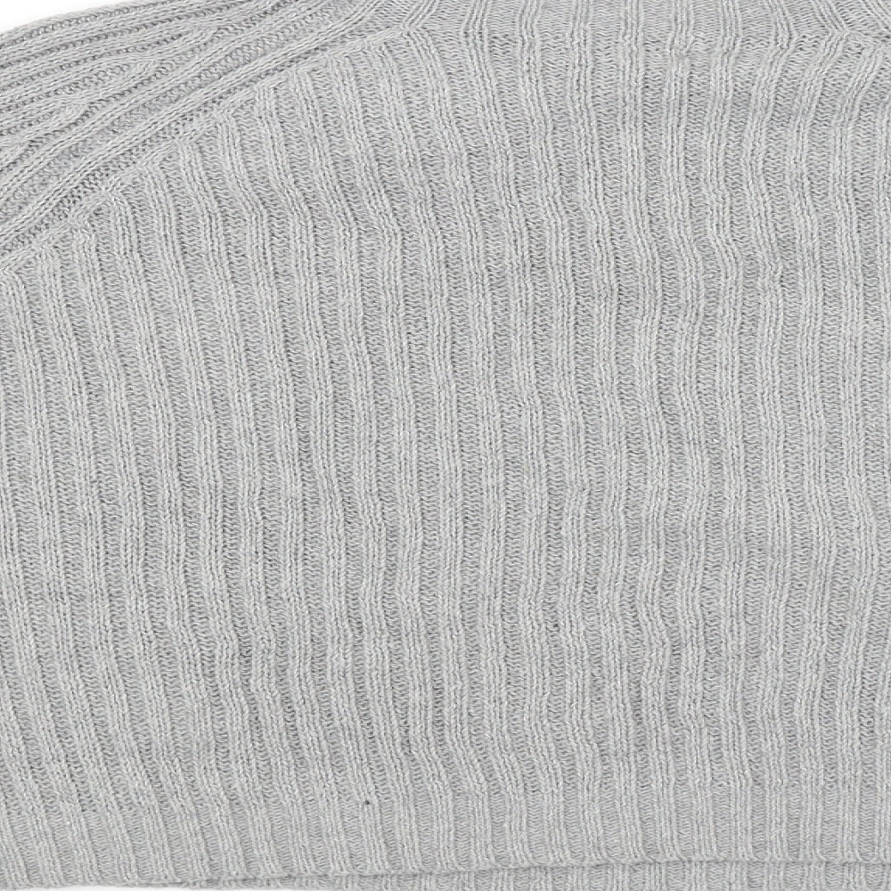 SheIn Womens Grey Pullover Jumper Size S