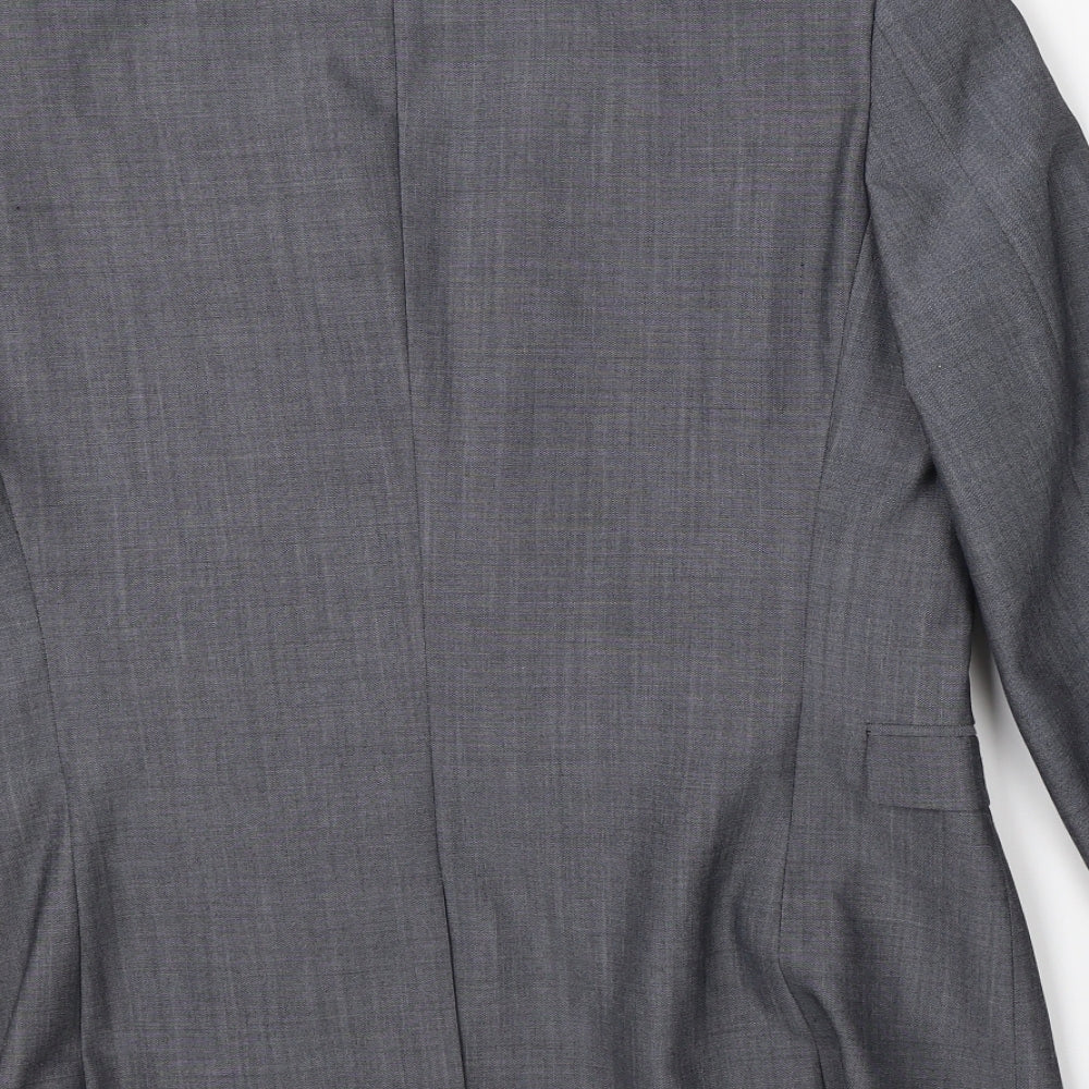 NEXT Mens Grey Jacket Suit Jacket Size 38