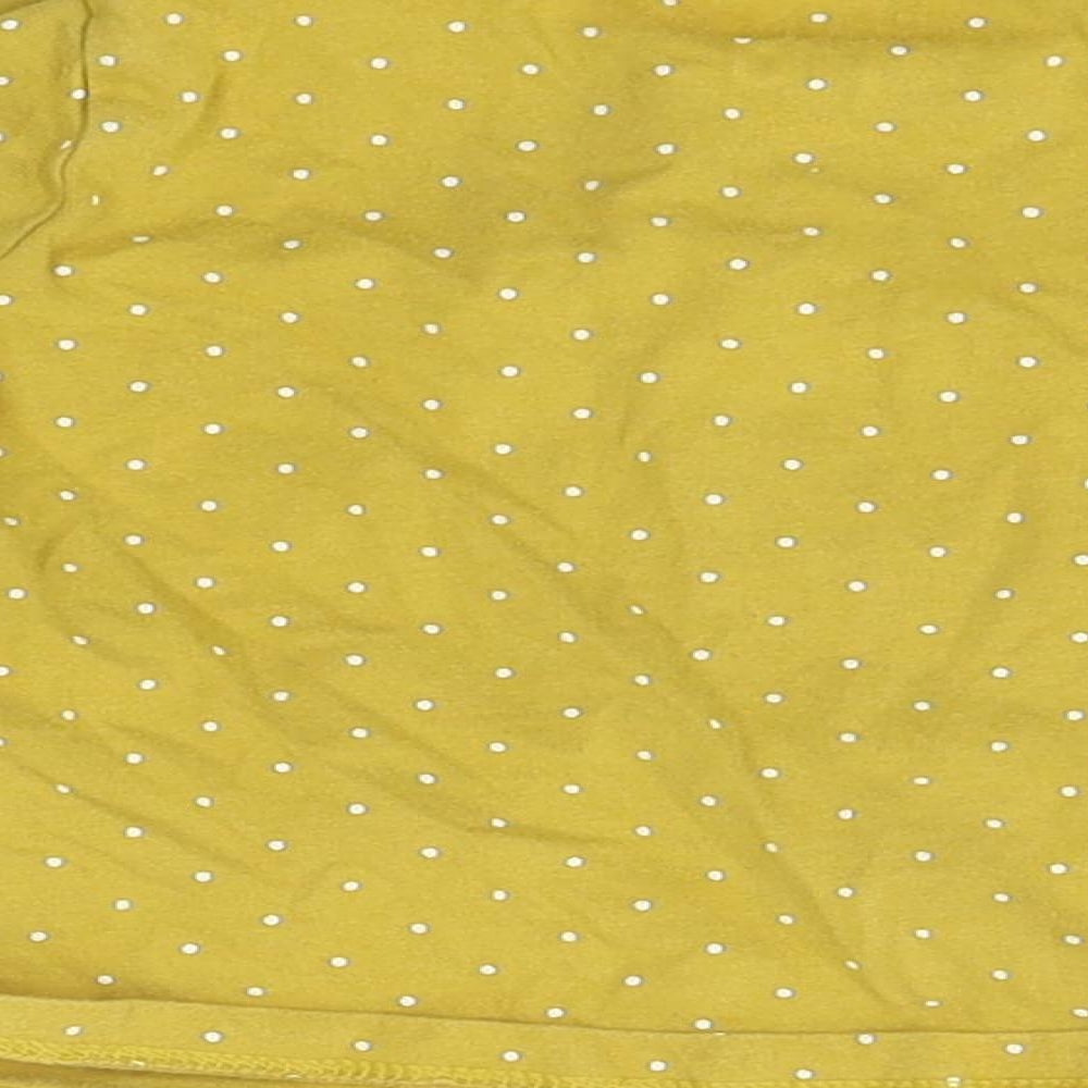 F&F Baby Yellow Polka Dot Babydoll Pyjama Top Size 12-18 Months