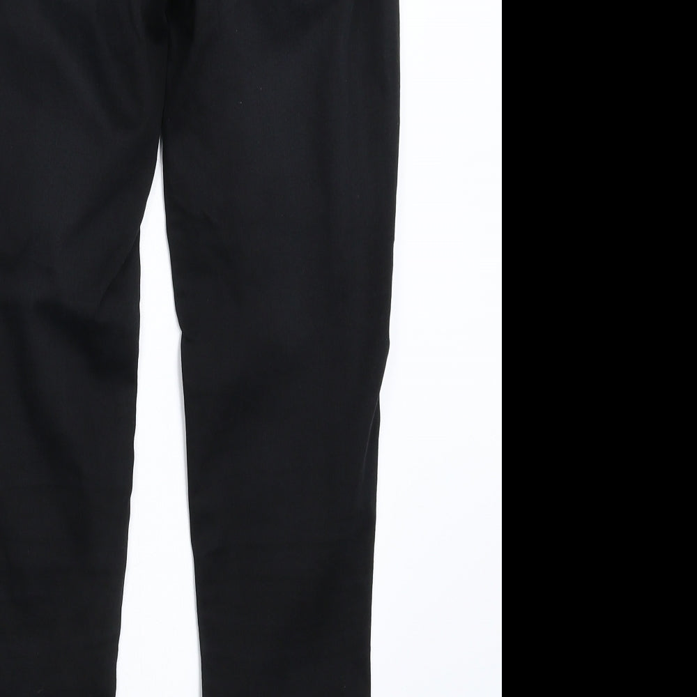 Topshop Womens Black Denim Skinny Jeans Size 28 in L25 in