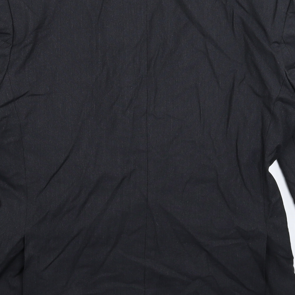 Marks and Spencer Mens Black Jacket Suit Jacket Size 38