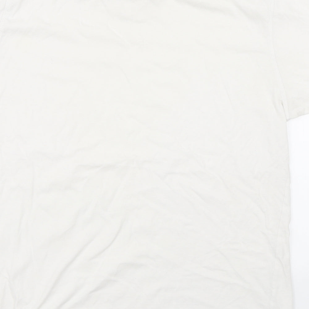 Matalan Mens White T-Shirt Size L