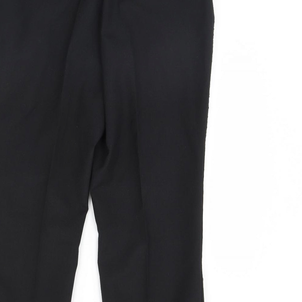Preworn Womens Black Dress Pants Trousers Size 38 in L25 in