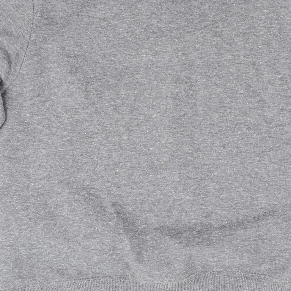 Avenue Mens Grey Pullover Sweatshirt