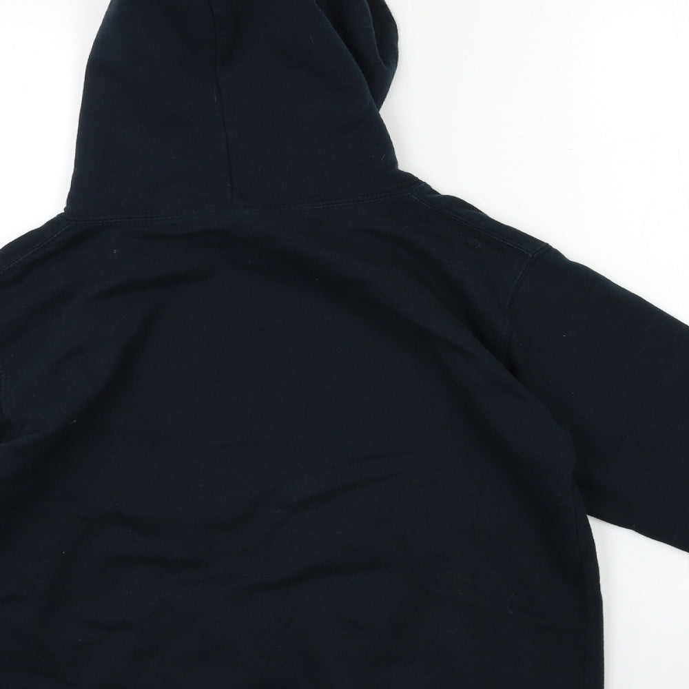 Awdis Girls Black Pullover Hoodie Size 12 Years - CANTER ON