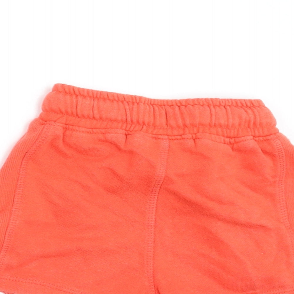 NEXT Boys Orange Jogger Trousers Size 9-12 Months - shorts