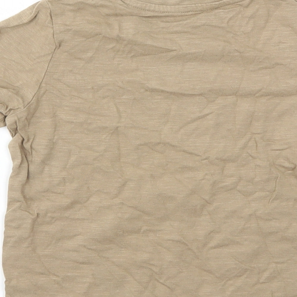TU Boys Beige Basic T-Shirt Size 3 Years