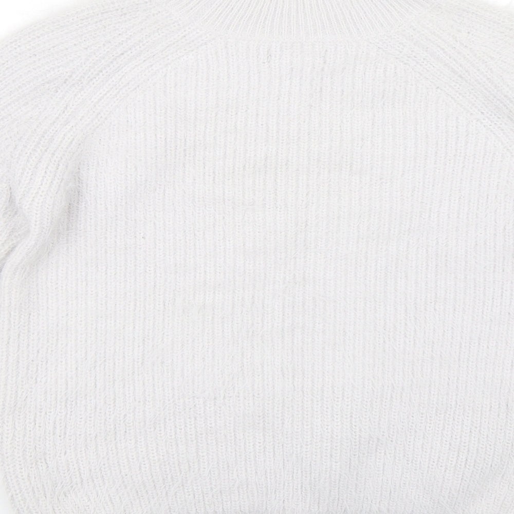 Primark Womens Grey Knit Pullover Jumper Size 8