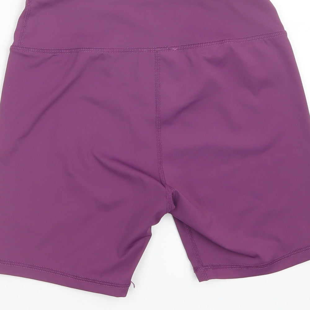 Preworn Womens Purple Sweat Shorts Size S