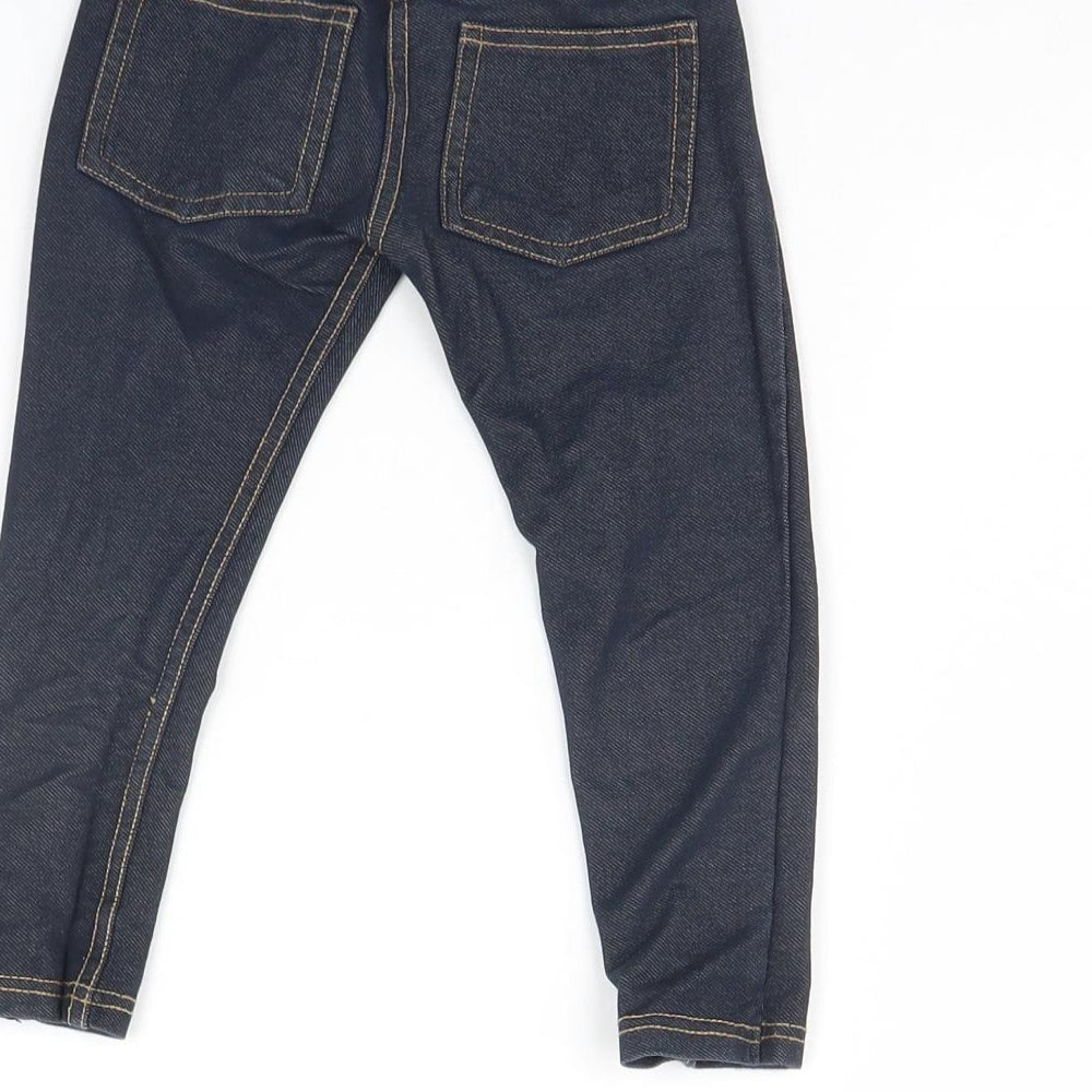 Nutmeg Girls Blue Denim Skinny Jeans Size 2 Years