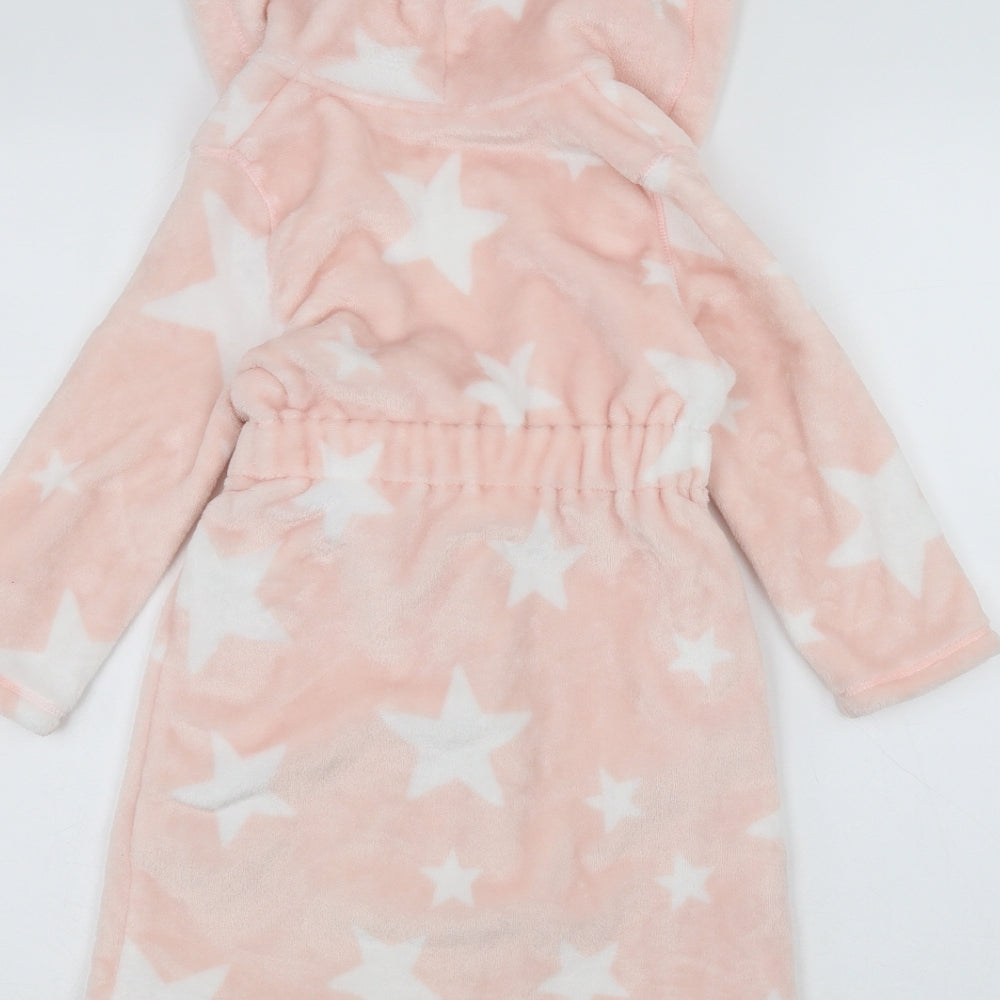 Marks and Spencer Girls Pink Solid Cami One Piece Size 3-4 Years