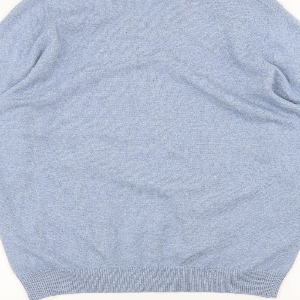 Marks and Spencer Mens Blue Pullover Jumper Size L