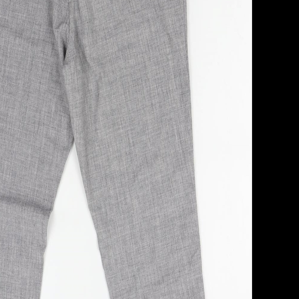 Atmosphere Womens Grey Chino Trousers Size 12 L27 in